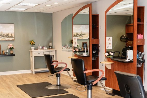 Professional Salon Work Areas